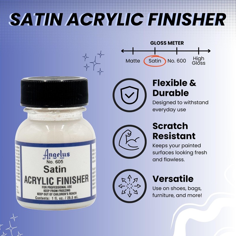 Angelus Acrylic Finisher Satin 1 Oz