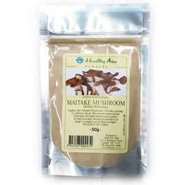 Dried HERBAL POWDERS Premium Range 50g from Healthy Aim (Maitake Mushroom 50g)