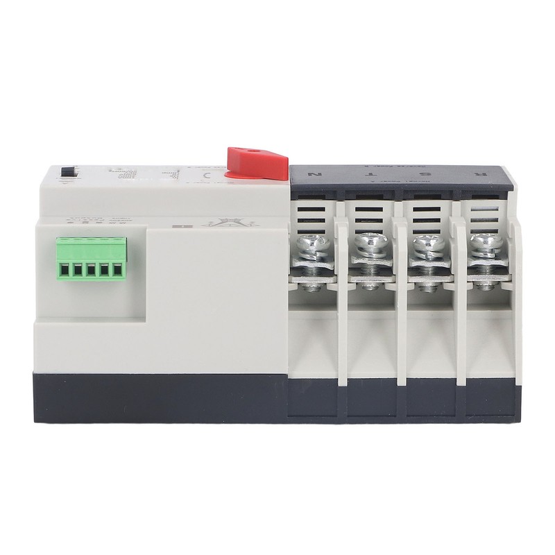Dual Power Automatic Transfer Switch 4P Fast Switching AC400V 100A