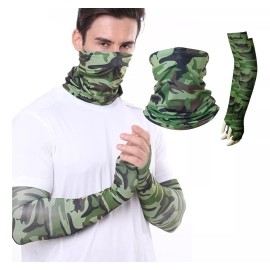 Quick Life Buy Duo Mangas Y Cuellera Proteccion Rayos Uv Sol Exteriores F