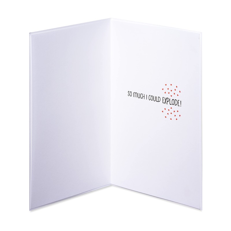 Papyrus Romantic Card (I Could Explode)