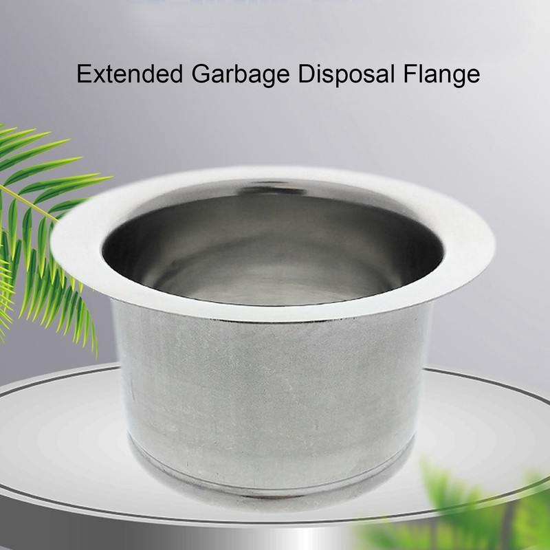 114mm Extended Sink Flange Stainless Steel Deep Garbage Disposal Flange