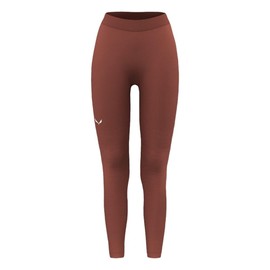 Salewa Zebru Medium Warm Amr - Leggings W, Colore: Rosso Etruscano
