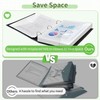 Sooez 12 Pack Binder Folders with Space-Saving Closure, Heavyweight Binder