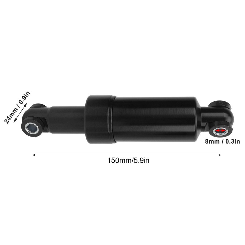 Shock Absorber 150mm Rear Damper Aluminium 750lb Easy Install Electric