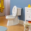 Mayfair Little2Big Toilet Seat with Built-In Potty Training Seat, Slow