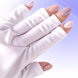 자외선 네일장갑 핑거 장갑 젤네일 UV 차단 UV Finger Gloves Nail Protection for Gel Nail