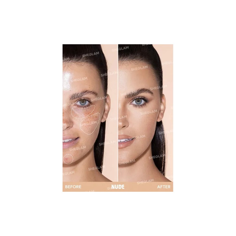 Sheglam Corrector Alta Cobertura Perfect Skin Nude