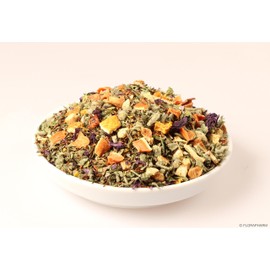 Herbal Tea Flavoured Swiss Herbal Tea Natural 200 g with Orange/Mint Flavour Refill Pack Loose