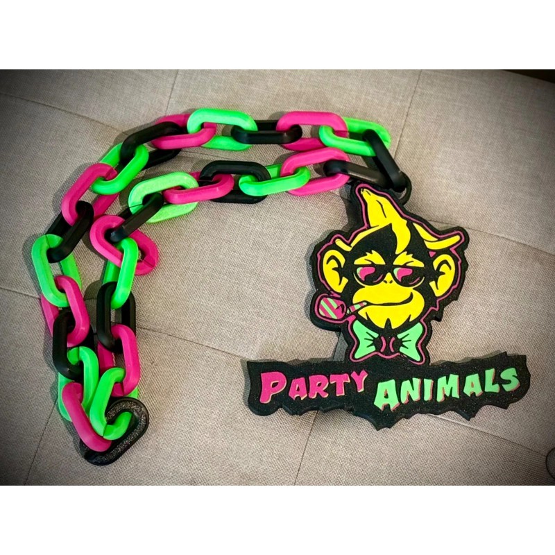 Savannah Bananas!! Oversized Chains! 3D Print