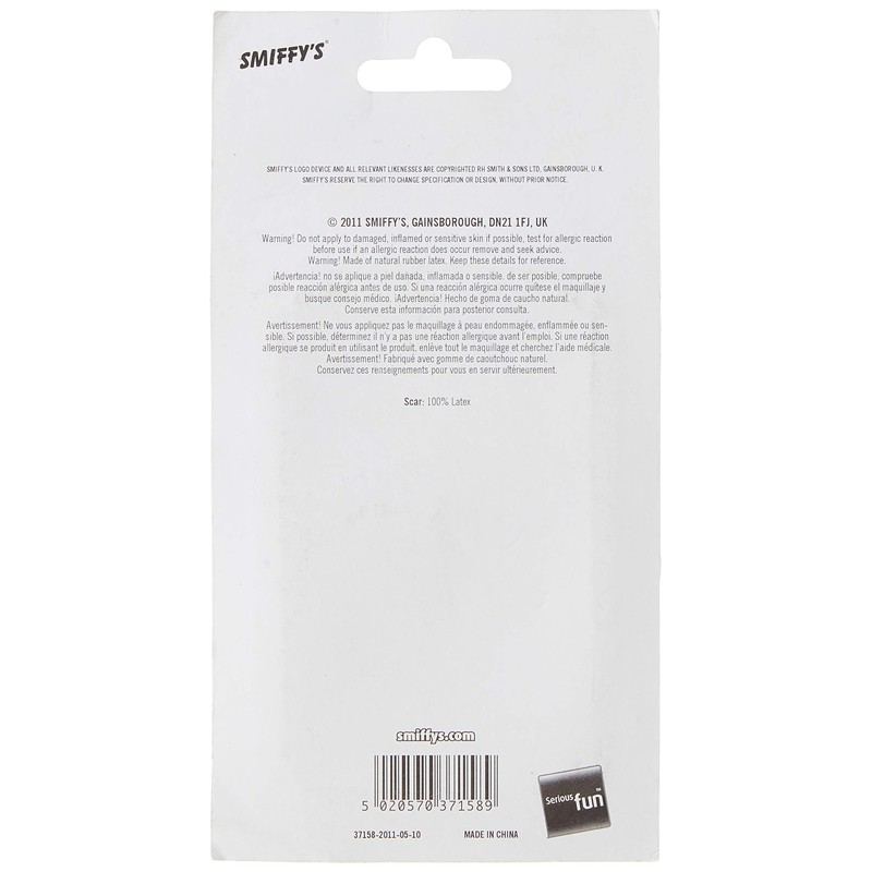 Smiffys Stitches Latex Scar Size: One Size
