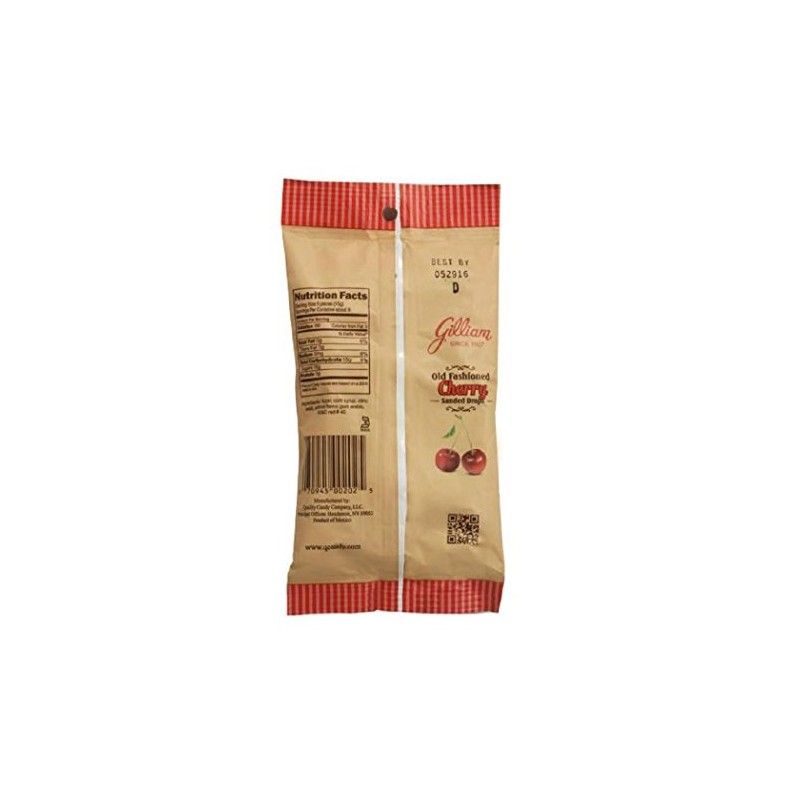 Gilliam Old Fashioned Cherry Flavored Sanded Drops (4.5 oz. Bag)