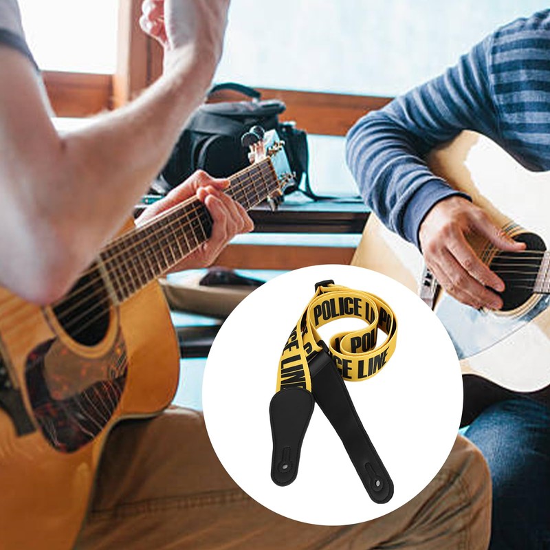 MOUMOUTEN Guitar Strap, Electric Guitar Webbing, Adjustable Guitar Strap, Universal,