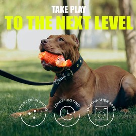 Zimoric Tough Dog Toys for Aggressive Chewers, Indestructible Dog Chew Toys for Medium & Large Breeds, Durable Interactive Dog Toy to Keep Them Busy – Great for Boredom
