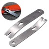 RONRONS 5 Pack Mini Stainless Steel Pocket Pry Bar Crowbar