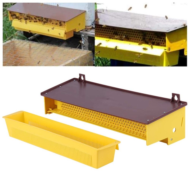 Pollen Trap, Pollen Collector, Removable Yellow Plastic Beehive Pollen Trap