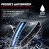 GTINTHEBOX Blue LED Side Marker Lights Smoked Lens Compatible with