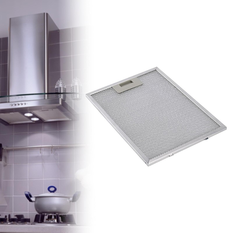 Fenteer Range Hood Filter Replacement Kitchen Exhaust Fan Filter 26cmx32cm