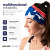 RokBAND Multi-Functional Neck Gaiter or Headband | Running Hairband |