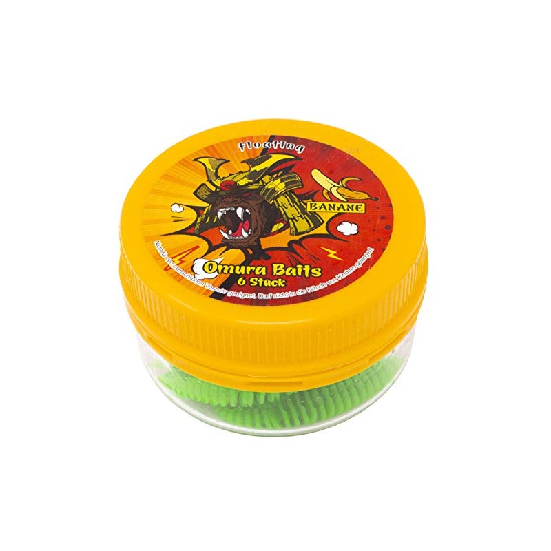 FTM Omura Baits Hero Banana Rubber Bait, Length / Package
