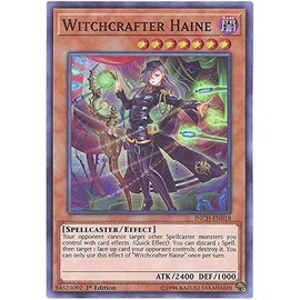 Yu-Gi-Oh! - Witchcrafter Haine - INCH-EN018 - Super Rare - 1st Edition - Infinity Chasers