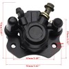 PRO BAT Rear Brake Master Cylinder Caliper Assembly+Brake Disk Rotor+Brake