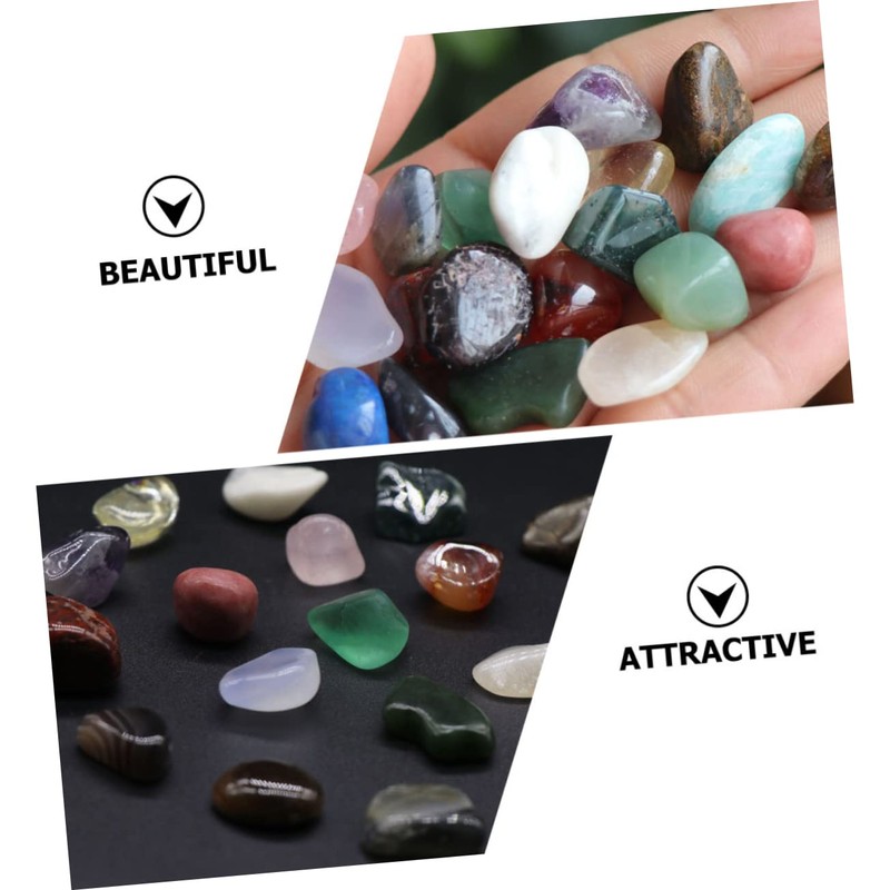 Gatuida Natural Crystal Ores 2 Boxes Set Learning Rough Ore