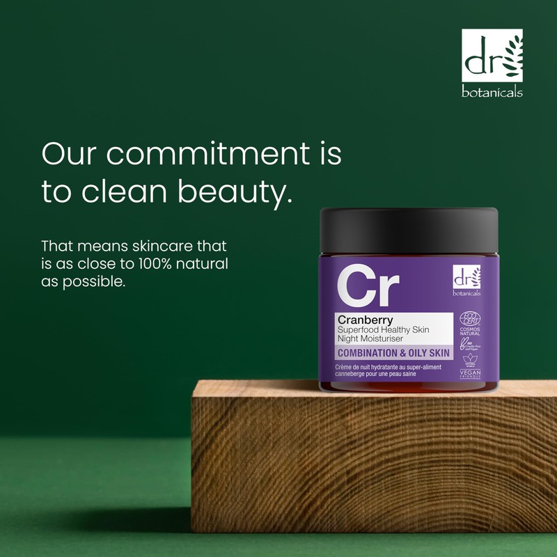 Dr Botanicals Cranberry Superfood Healthy Skin Night Moisturiser 60ml |