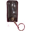 Supple Leather Remote Cover/Case w Key-Ring for Tear-Drop Shaped Viper