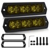 Flush Mount Pod Lights Yellow, 60W 7 Inch CREE LED