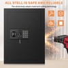 25.6" Tall Fireproof Wall Safes Between the Studs 16" Centers,