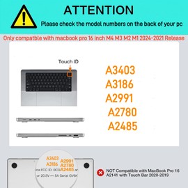 BYCeke for Cheetah Print MacBook Pro 16 inch Case 2024-2021 M4 M3 M2 M1 A3403 A3186 A2991 A2780 A2485,Leather Animal Pattern Hard Shell&Keyboard Cover for MacBook Pro 16 M4 Plastic Cases,Leopard Brown