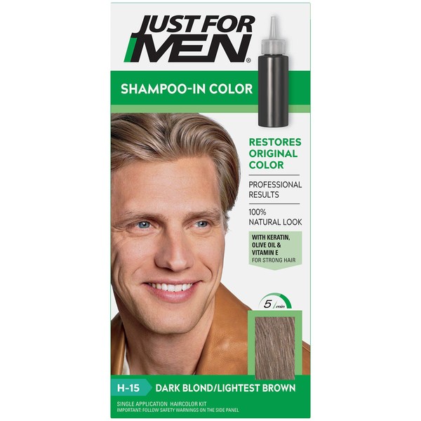 JUST FOR MEN Hair Color H-15 Dark Blond 1 Each (Pack of 5)