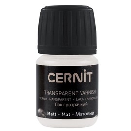 Cernit CE3050030001C - Bottle Water Based Varnish, Highly Resistant, 30 ml, Ideal for Painting, DIY and Craft Projects, Matt Transparent, Pack of 1