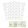 Non Slip Grips for Quilting Rulers Quilt Templates, Birllaid Non-Slip