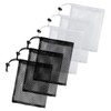 Classicseali 6PCS Small Mesh Bags, Small Net Bags Drawstring Closure,
