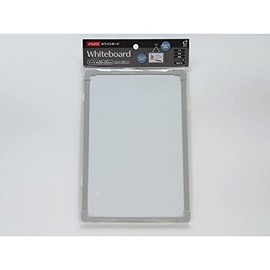 Dry Erase Board, Black/Gray, 11.8 x 7.9 inches (30 x 20 cm), with String
