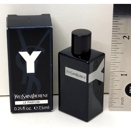 Yves Saint Laurent Y by YSL 0.25 oz Mini Splash MEN (PICK: Y EDT, EDP, LE PARFUM, EDP INT, ELIXIR) - Y Le Parfum 0.25 fl oz