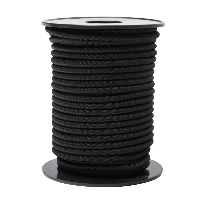 Werkapro 10947 Tendeur élastique Noir Ø 4mm x 20m WERKA