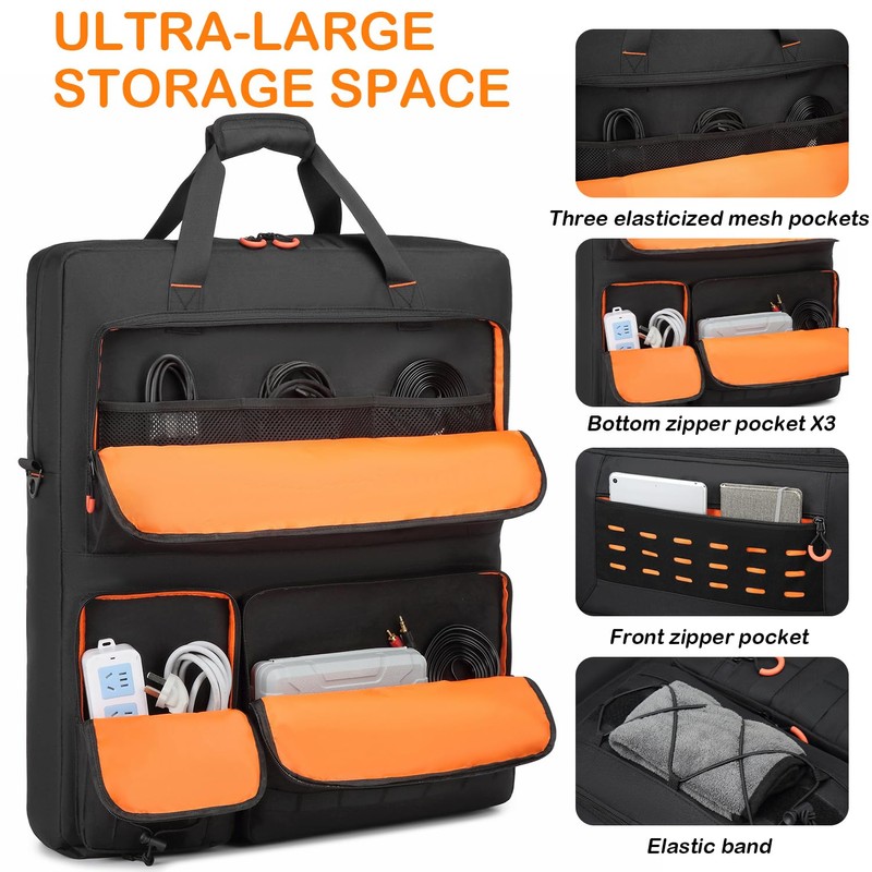Tactical Solar Panel Carrying Bag for Jackery SolarSaga 100W /