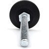 Design61 4 x Adjustment Screw Diameter 38 mm with Galvanised