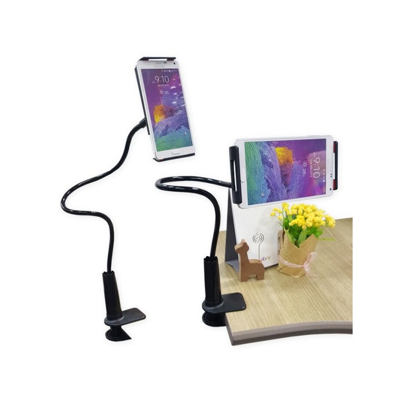 자바라 침대 책상 휴대폰 태블릿 거치대 최대 55cm길이 IY-JAB06 Adjustable
