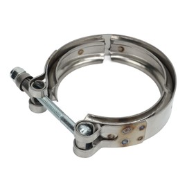 3069053 Exhaust V Band, Clamp Turbo Tube Downpipe Clamps Aluminum Alloy Replacement for Ram 2500 3500 Cummins 5.9L