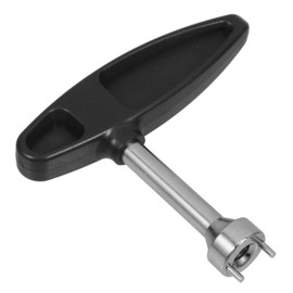BIUDECO Tools Gearless Spike Wrench for Shoes Long Pegs Black Handle Easy Removal Tool for Golfers