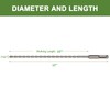 HLOFIZI 7/32" x 12" Masonry Drill Bit 7/32 Inch SDS