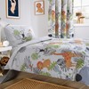 Olivia Rocco Kids Safari Duvet Cover Set Soft Lightweight Bedding