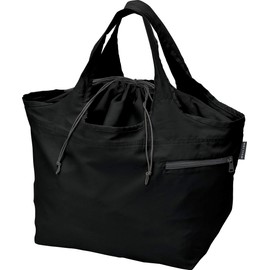 MOTTERU MO-1101-009 Kurlito Big Marche Bag, Black