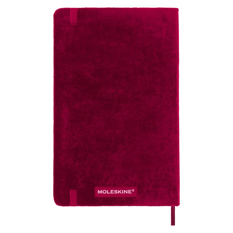 Moleskine Lined Notebook, Limited Edition Velvet Collection, Velvet Hard Cover