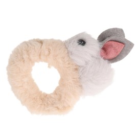 Baluue Plush Bunny Hair Ties for Women Adorable Rabbit Hair Scrunchies Cute Headwear for Any Occasion