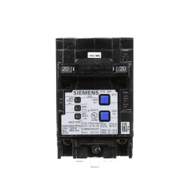Siemens Q220AFCP 2-Pole 120-Volt combination type arc fault circuit interrupter, Clamshell Packaging